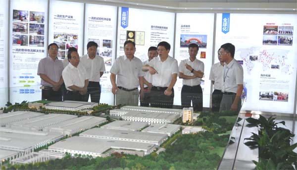 浙江省委常委、組織部長黃建發(fā)赴杭叉集團(tuán)調(diào)研